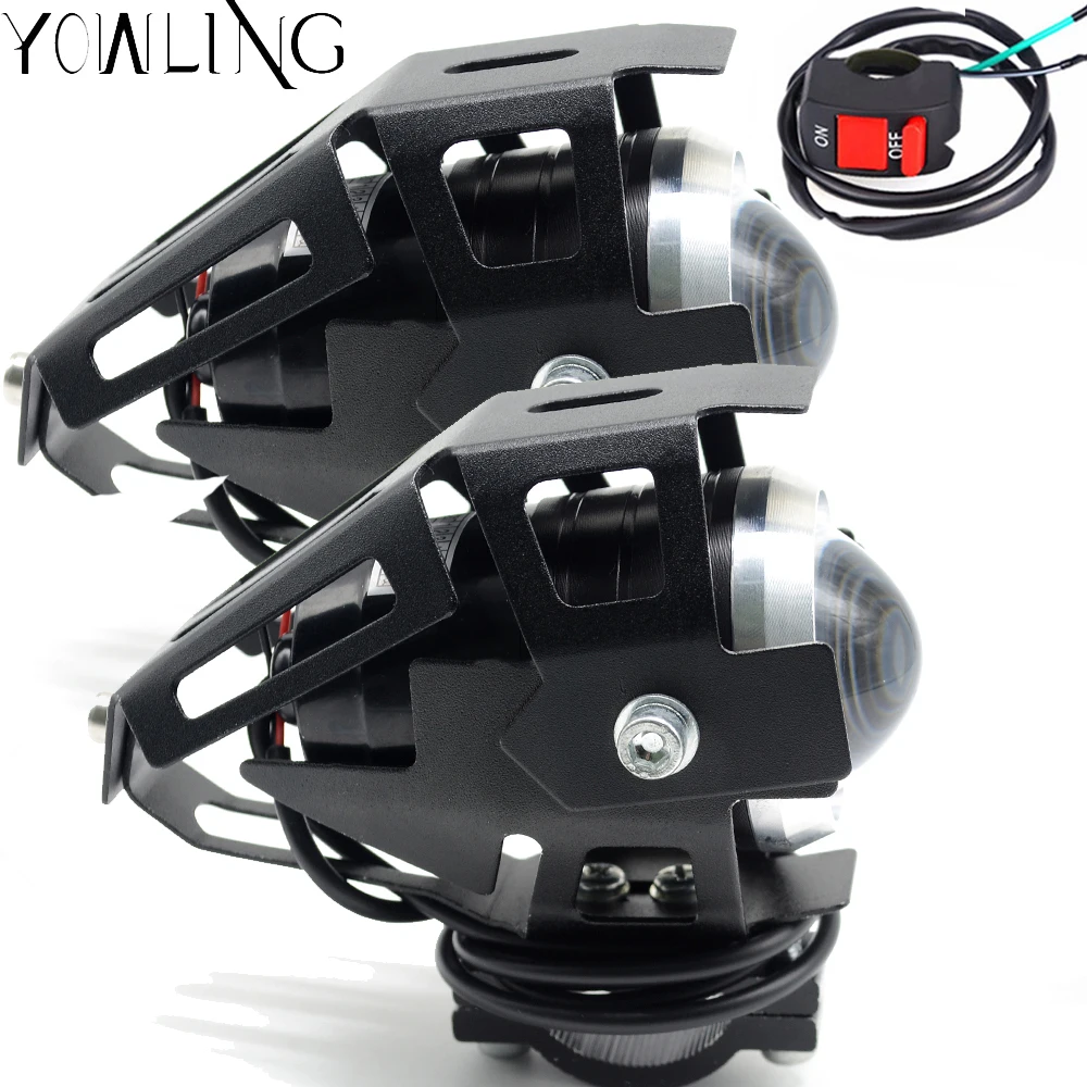 

U5 LED light Transform Spotlight Motorcycle Headlight Bulbs High Brightness FOR ducati Monster 821 797 1200 S Stripe 620 696 695