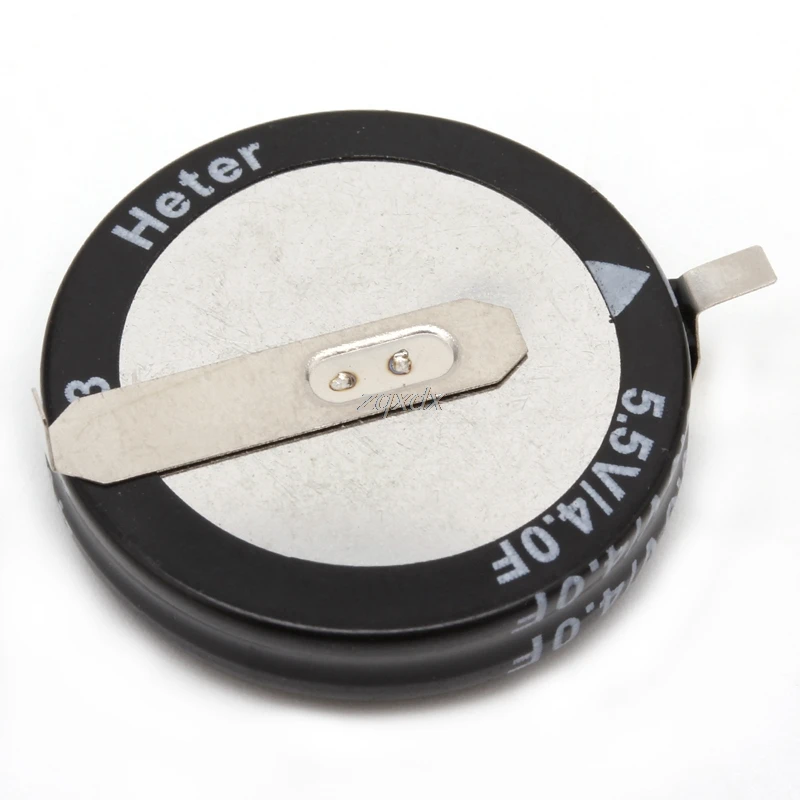 2 Pcs 5.5 V 4.0F Super Capacitor H-Type Button Smart Capacitance Universal super capacitor