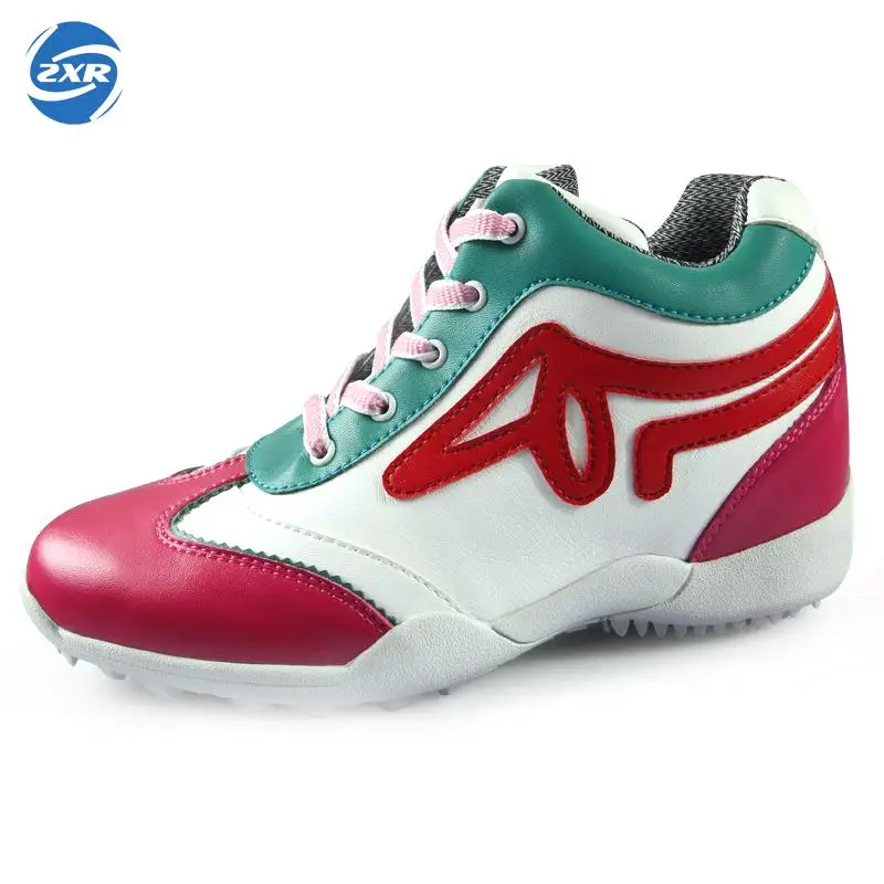 

Zuoxiangru New Spring Golf Shoes Anti-skid Height Increasing Women Shoes Super Waterproof Sneakers For Women Golf Shoes