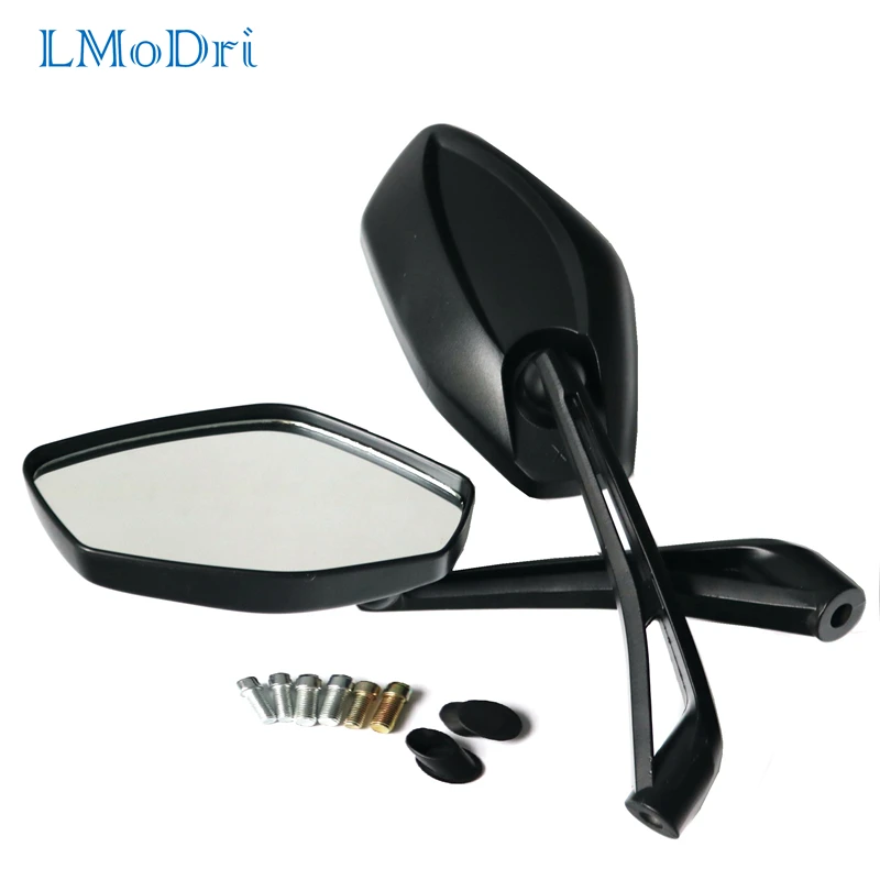 LMoDri 2pcs/Pair Motorcycle Rear View Mirror Motorbike Rearview Mirrors Motocross Back Side Mirror ATV Moto Dirt Pit Bike LMoDri 2pcs/Pair Motorcycle Rear View Mirror Motorbike Rearview Mirrors Motocross Back Side Mirror ATV Moto Dirt Pit Bike