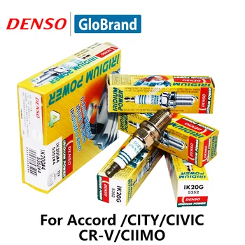 

DENSO Car Spark Plug For Honda Accord CITY CIVIC CR-V CIIMO Iridium IK20G