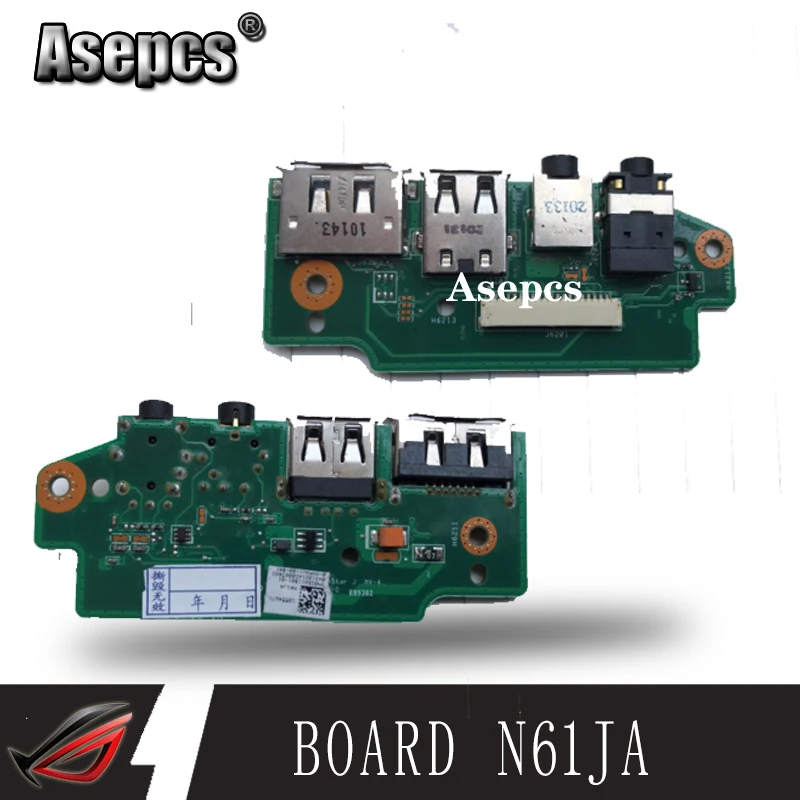 

Asepcs Original For ASUS N61J N61JV N61JQ N61JA Audio Jack USB Board AUDIO_BD