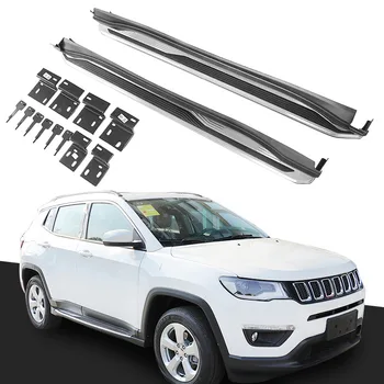 

Side Step FIT for JEEP new Compass 2017-2020 Running Board Nerf Bar Platform 2 PCS