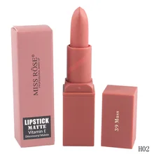 Miss Rose Витамин Е Увлажняющая помада водонепроницаемая 8 цветов без запаха телесная матовая помада для женщин 8 цветов