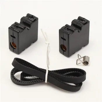 

1Set / 3D Printer Parts Ultimaker 2 injection Slider With Brass Sleeve + Spring + Timing Belt GT2 610 3 D printer Parts