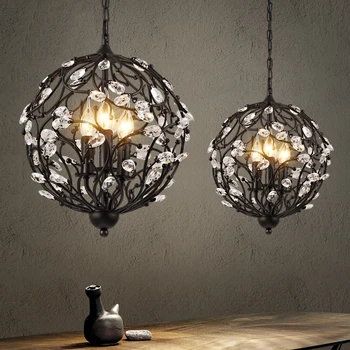 

Modern Home Decoration Crystal Flower Chandelier Dining Room Light Cafe /Bar Light Dia350MM AC90-260V Free Shipping