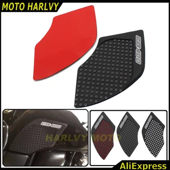 

100% new high quality For HONDA CB400 Motorcycle Tank Traction Pad Knee Grip Protector Anti slip sticker