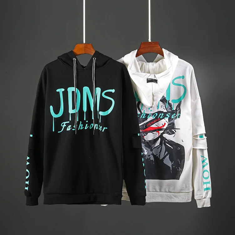 

Mr.nut Hooded New Fashion Men's Creative Round Neck Pullover Men's Hoodie Streetwear