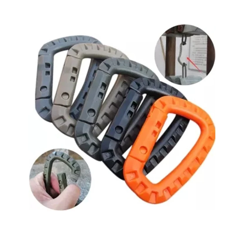 

Attach Mountain Buckle Hike Hang Outdoor Carabiner Climb Closure Clip Hook Hanger Webbing Web Camp Bushcraft Snap Molle