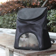 Mochila para transporte de animais, bolsa respirável para carregar animais de estimação