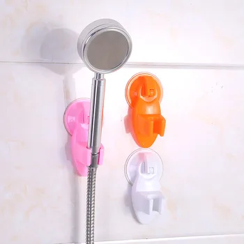 

1Pcs Adjustables hower set Bathroom Suction Cup Shower Head Holder Plastic Vacuum Wall Mount Creative Bathroom Accessories