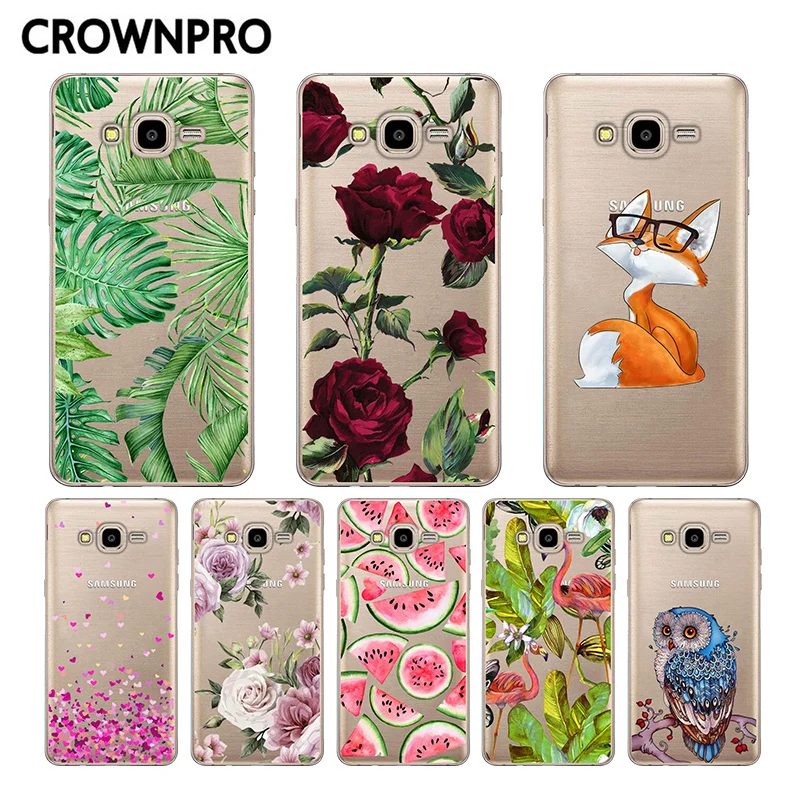 

CROWNPRO Soft Silicone TPU FOR Coque Samsung Galaxy J5 Case Cover Back Protective FOR Funda Samsung J5 2015 Case J500 J500H