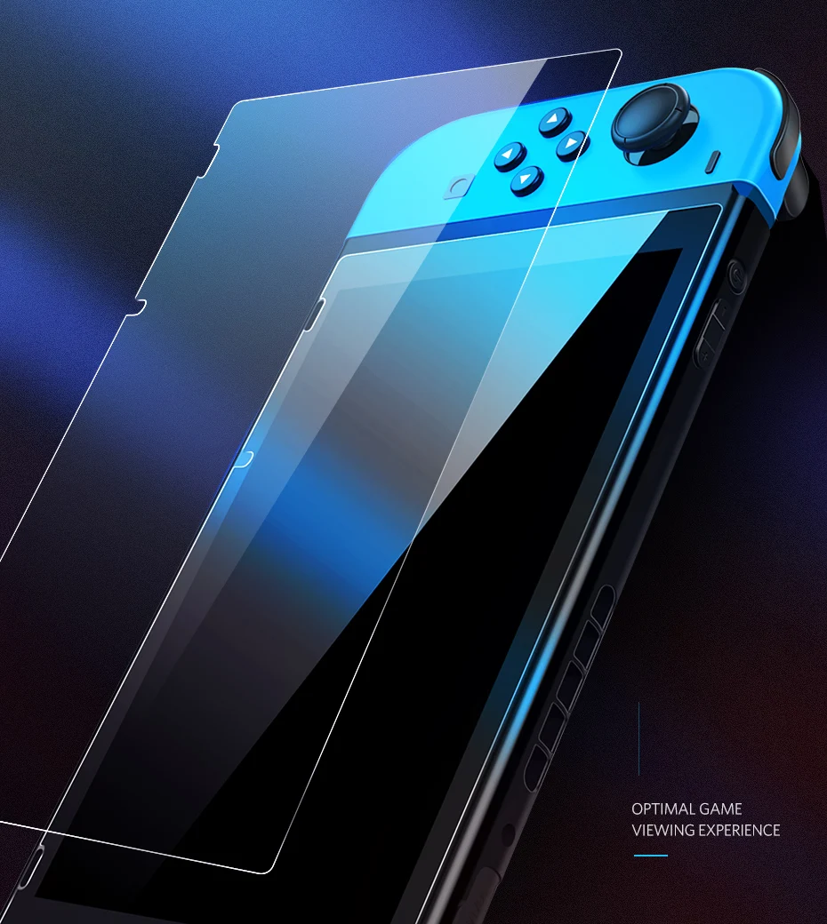

2 Pieces Screen Protector for Nintend Switch 9H Tempered Glass for Nintendo Switch 3ds Ultra HD Protective Film Nintendos Switch