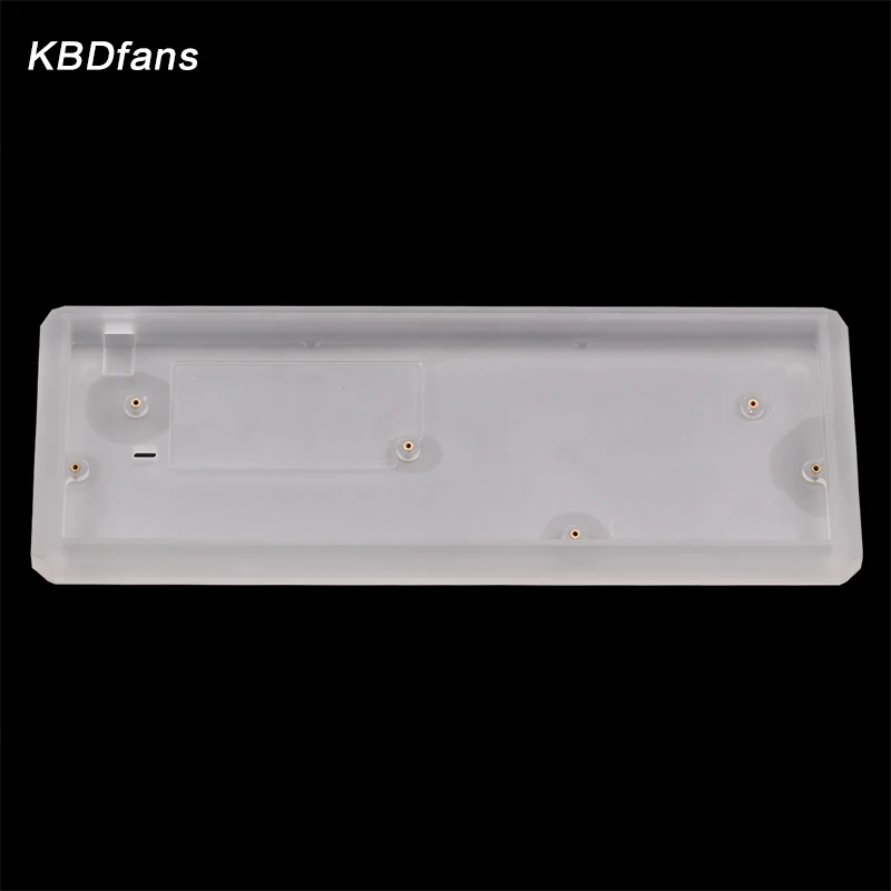 KBDfans 5 град Прозрачный матовый акриловый CNC 60% чехол|case shipping|case casecase transparent |