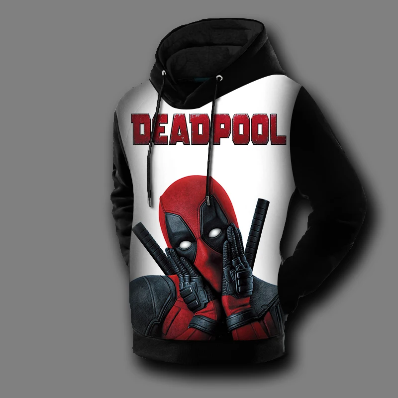 [XHTWCY]Autumn Winter 3D Print Comic Badass Marvel