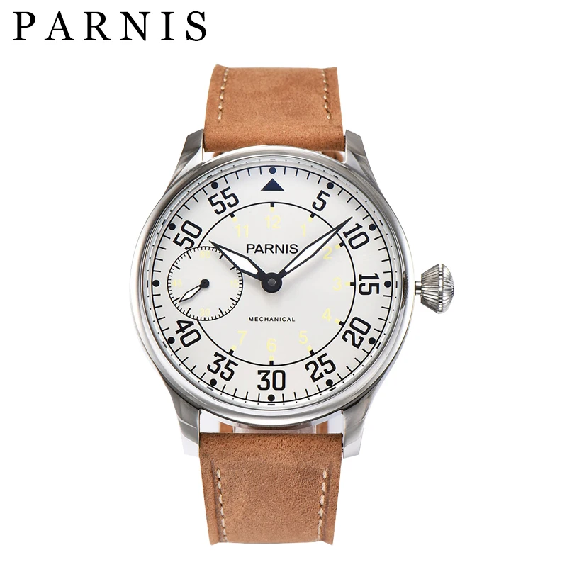 

Parnis 44mm Mechanical mens Watches 17 Jewels Movement Luminous Watch Wrist watch 6497