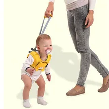 Best baby 4 in 1 Baby Cartoon Vest Harness Toddler Anti-lost Belt child safety Learning walking Assistant Bibi Voice Belt New