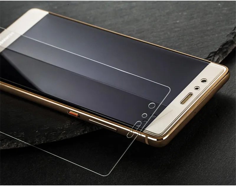 Закаленное стекло для Huawei P9 Lite компактное Nova Honor 7X V9 6A 5C 8 2017 Защитная пленка экрана