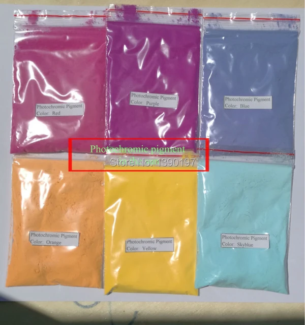 Car Modification Fashion Automotive Thermochromic Paint Pigment Activated  Powder Color Change Resin - AliExpress