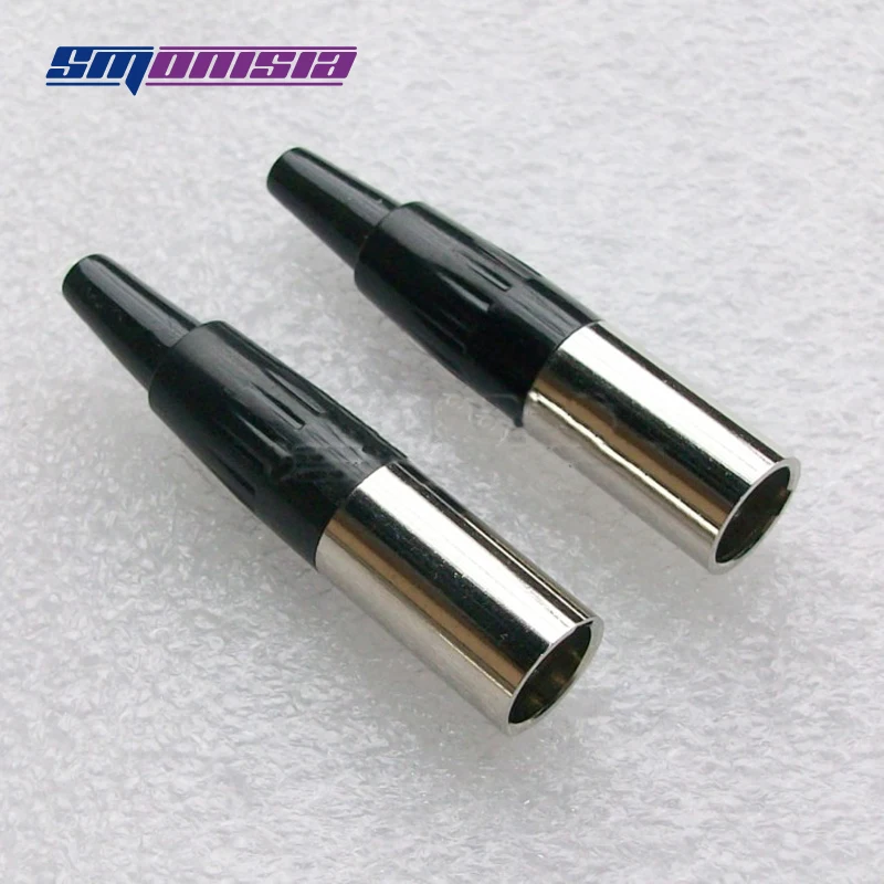 50 шт. 5 P мини штепсельная вилка xlr разъем 5Pin разъем|Соединители| |