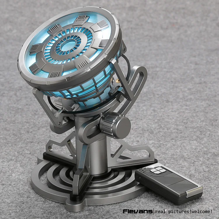 

Toys Legend 1:1 scale Iron Man MK6 Arc Reactor with LED Light Iron Man 3 PVC Action Figure Toy HRFG482