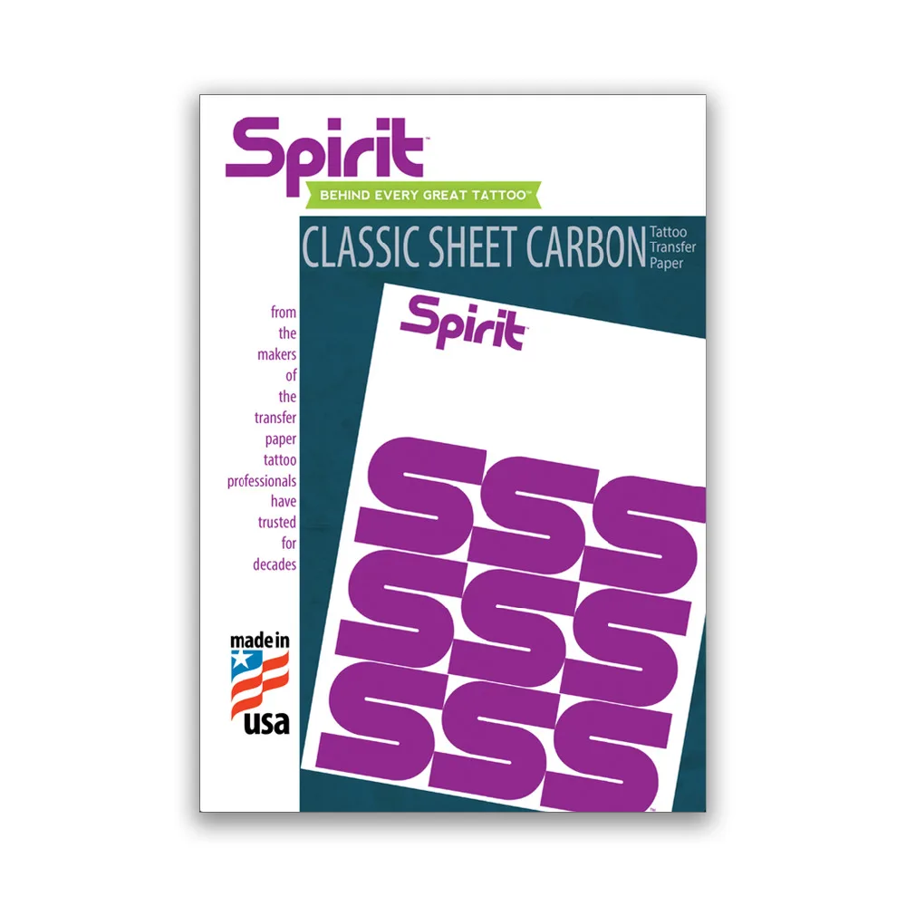 SPIRIT Classic Thermal Stencil Transfer Paper & SPIRIT Classic Sheet Carbon Transfer Paper  Copier Paper For Tattoo Supply