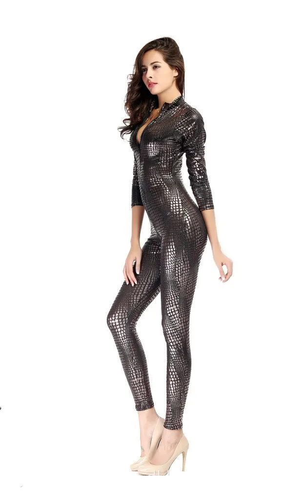 latex jumpsuit 
