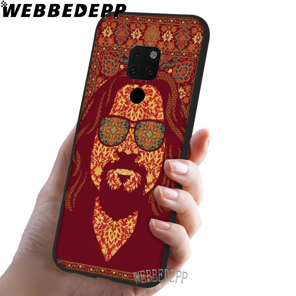 WEBBEDEPP большой Lebowski Мягкий ТПУ чехол для Huawei Y6 Y7 Prime Y9 Mate 10 20 Lite Pro Nova 2i 3i 4|Бамперы| |