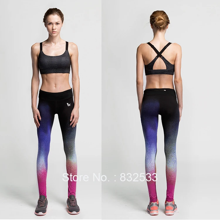 Женские Компрессионные спортивные штаны для йоги, эластичные трико для упражнений, для бега, бега, фитнеса, бега, для спортзала, йоги, тонкие леггинсы