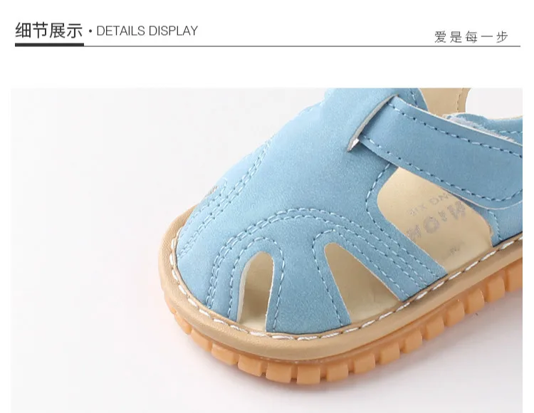 Bonitos do Bebê Sapatos de Som do Bebê Sapatos da Criança para Recém-nascidos Verão Meninas Primeiros Caminhantes Crianças Cool Shoes Fundo Macio pu Borracha Escavar 8 High Quality Mamãe e Bebê
