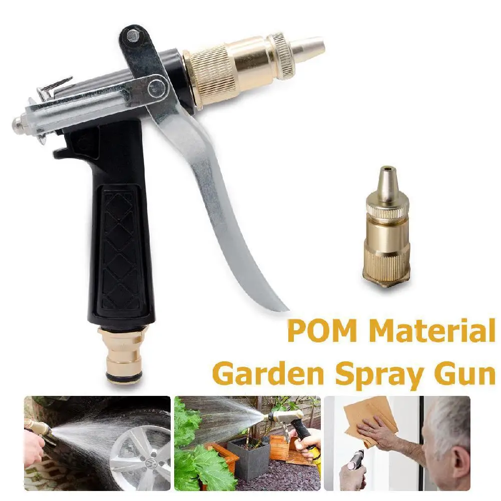 

Soft Metal Tubes Outdoor Fine High Pressure Water Gun Sprayer Cooling System For Auto Car Garden Washing