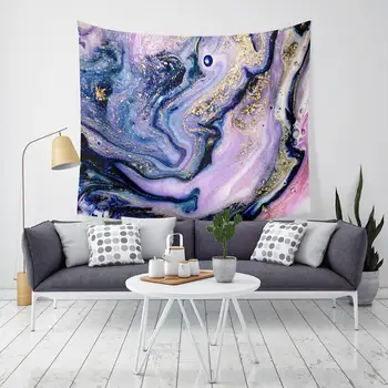 

Swirl Marble Art Hanging Carpet Tapestry Mat Beach Blanket Rug Home Wall Decor Fashion
