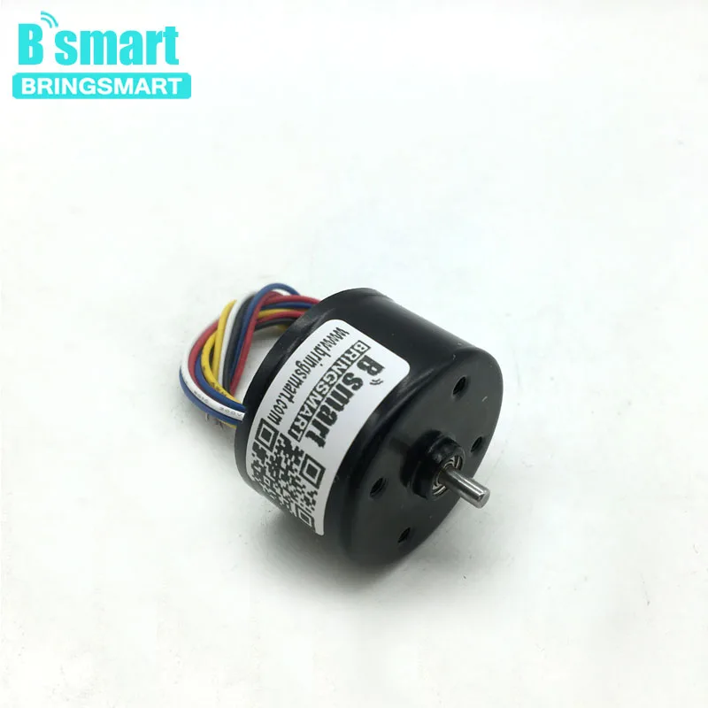 

Bringsmart Electric Motor High Speed 12V 3000rpm Low Noise 24V 6000rpm BLDC Motor Control Forward Backward Long Life A3525
