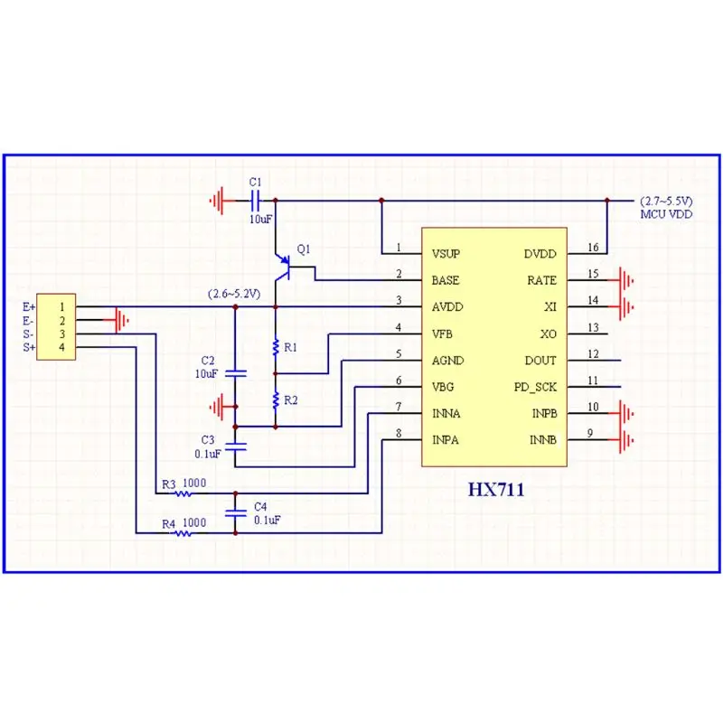 Тензодатчик 5 кг усилитель HX711 Breakout Цифровые портативные весы для кухни датчик веса AD Модуль взвешивания для Arduino Raspberry Pi