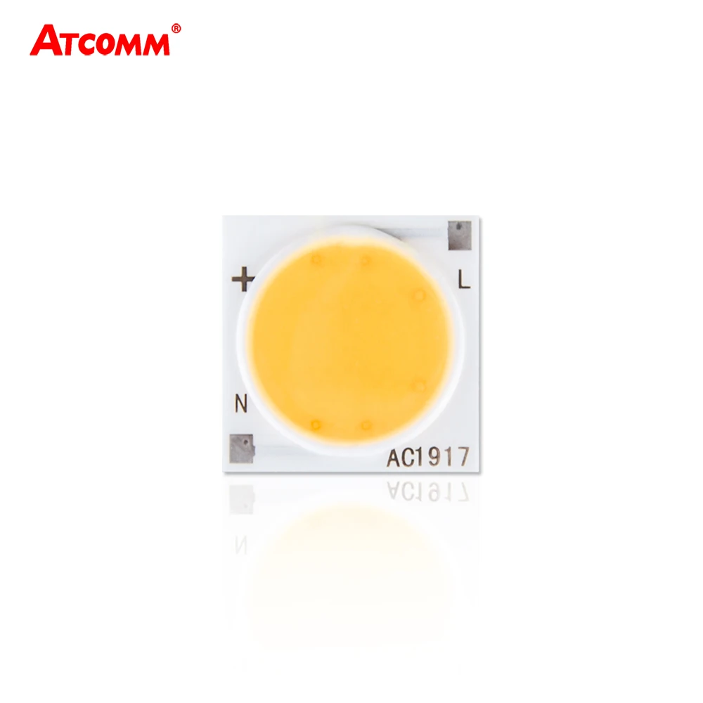 9 Вт 110 В COB светодиодный светильник матрица керамика светодиодный чип лампы Диод массив 6000 К холодный белый 19*19 мм