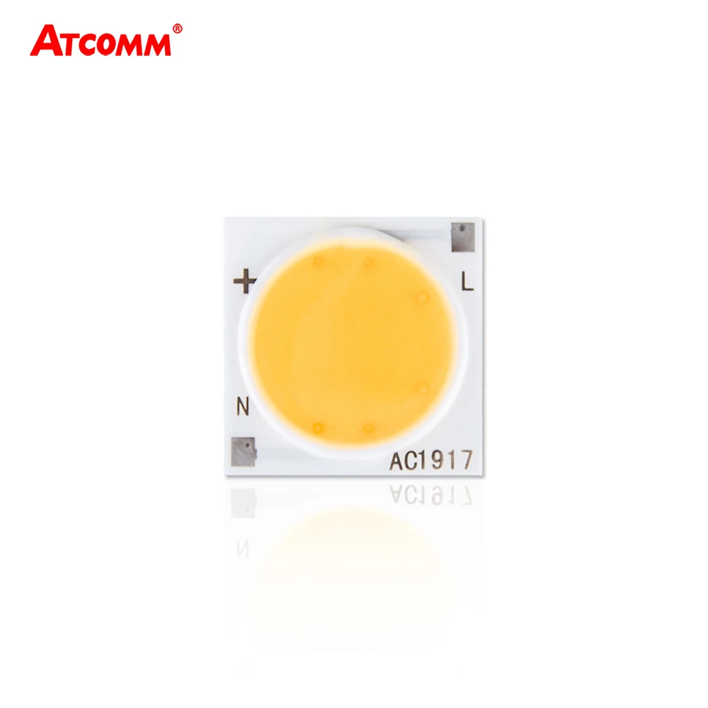 9W 110V COB LED Light Matrix Ceramics Chip Lamp Diode Array 6000K Cold White 19*19mm | Лампы и освещение