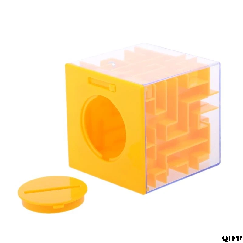 Прямая поставка и Новинка 3D деньги Лабиринт банк куб головоломка экономия монет Коллекция Чехол Коробка мозговая игра детская игрушка подарок APR28