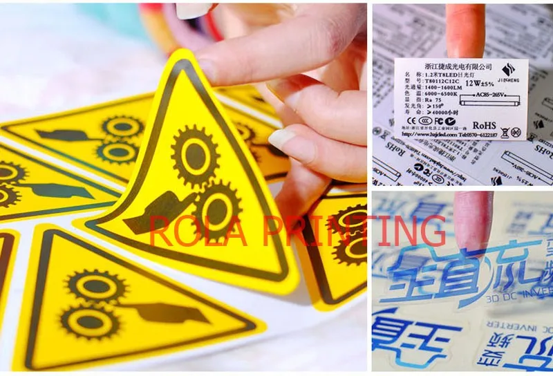 Fabricação sob Encomenda Etiqueta da Etiqueta para Impressora de Etiquetas à Prova Personalizado China Água d' 6 Personalizado China fabricação sob encomenda etiqueta da