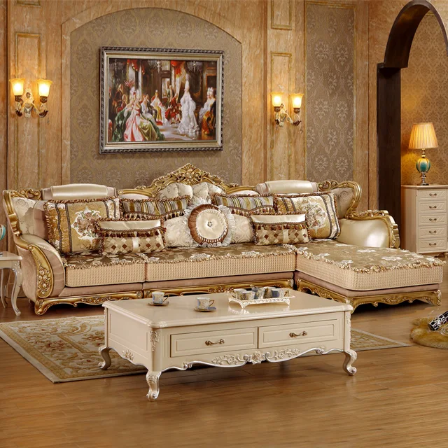 Massief Hout Amerikaanse Stijl Stof Bankstel Voor Woonkamer Meubels ... Massief Hout Amerikaanse Stijl Stof Bankstel Voor Woonkamer Meubels ...