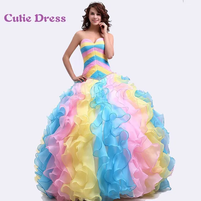 rainbow 15 dress