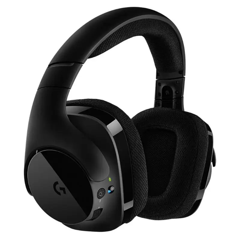 Logitech G533 Беспроводной наушники Bluetooth аудио драйверы DTS 7,1 Surround Sound Игровые наушники для ПК