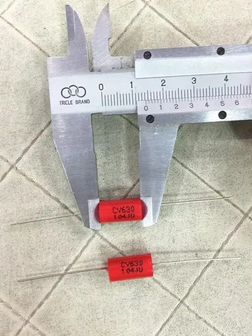 

Free shipping 5Pcs Audiophiler Axial MKP 0.1uf 630v 104/630v HIFI DIY audio grade capacitor for tube guitar amps