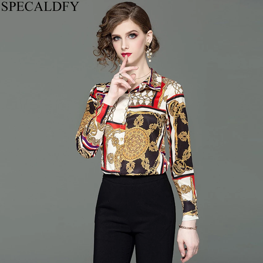 

Summer Tops For Women Long Sleeve Boho Vintage Blusas Femininas Runway Blouse Womens Tops and Blouses Blusas Mujer De Moda 2019