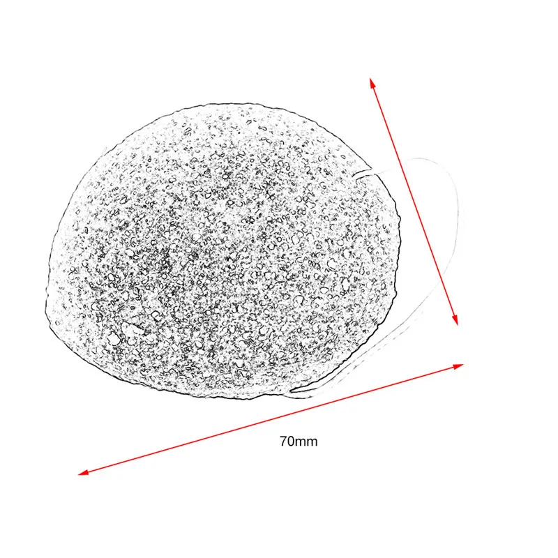Натуральный аморфофаллюс коньяк косметический спонж для лица спонж для умывания затяжек лица глубокое очищение Отшелушивающий поры губка инструмент для ухода за кожей