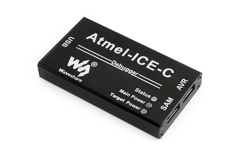 Atmel-ICE-C, PCBA внутри, полный функционал, экономичный для отладки программирования Atmel SAM/AVR микроконтроллеров