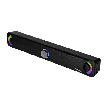 

Smalody Bluetooth Soundbar LED Multimedia Speakers 10W Stereo Subwoofer Home Theater Support TF Music Play For Laptop Computer