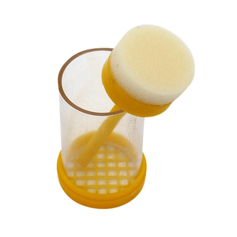

New Plastic Queen Bee Marking Cage Marker Bottle Plunger Beekeeping Equipment For Capture The Queen Bee Without Hurting It