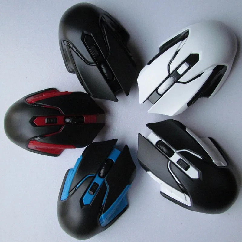 

2.4G wireless portable optical 6 button 1600 DPI mouse for computer PC notebook gaming mouse power switch
