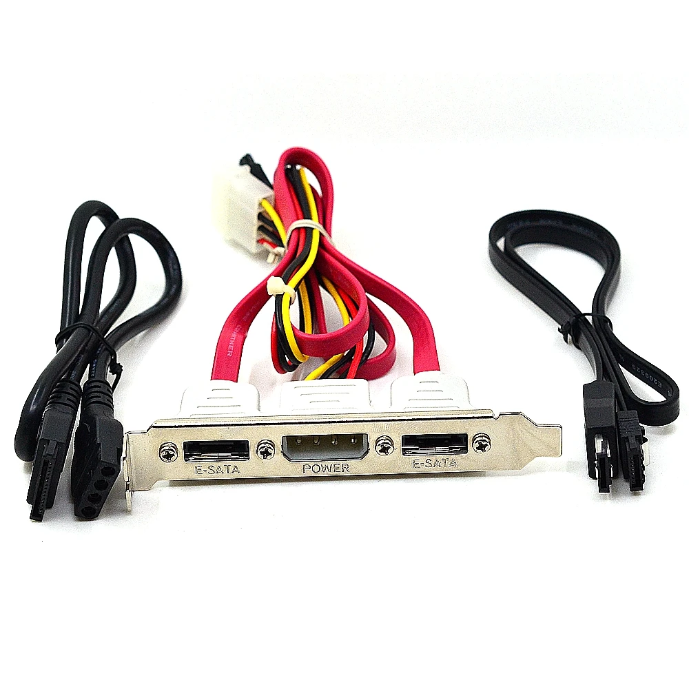 100CM External SATA ESATA to ESATA M//M Cable Cord For PC Computer Motherboard