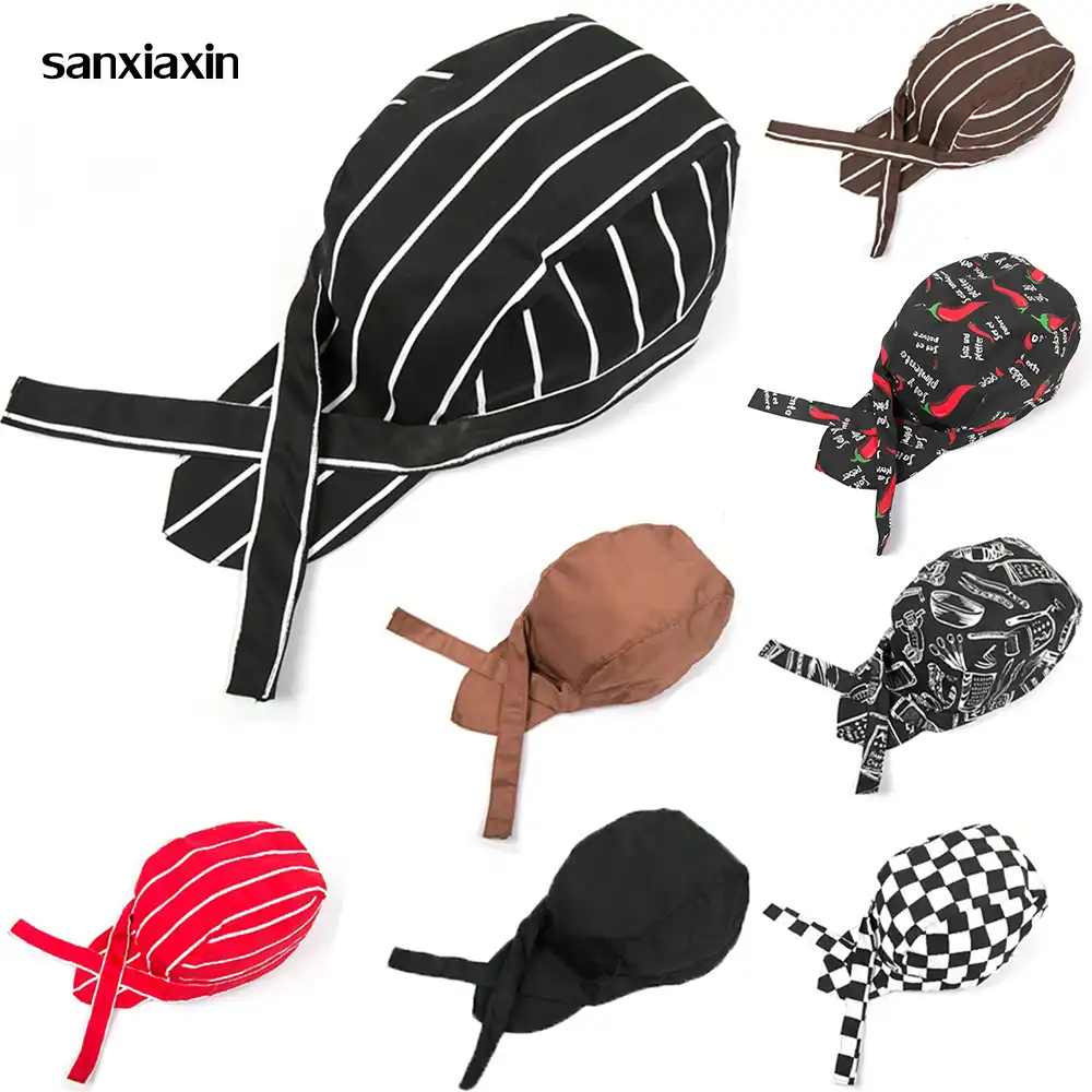 Sanxiaxin, 12 цветов, новая Кепка для шеф-повара, s, кафе, бара, официанта, берет, для ресторана, отеля, рабочая одежда, повара, кепка для выпечки, для мужчин и женщин, дышащая шапка для повара - изображение